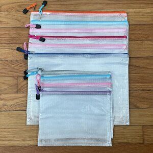 Set of 10 Waterproof Utility Travel Bags-Kids Camp Bags-DIY Camp Bags-New